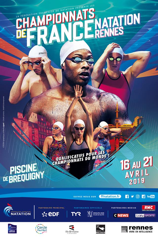 Championnats de France 2019 - 50 m à Rennes